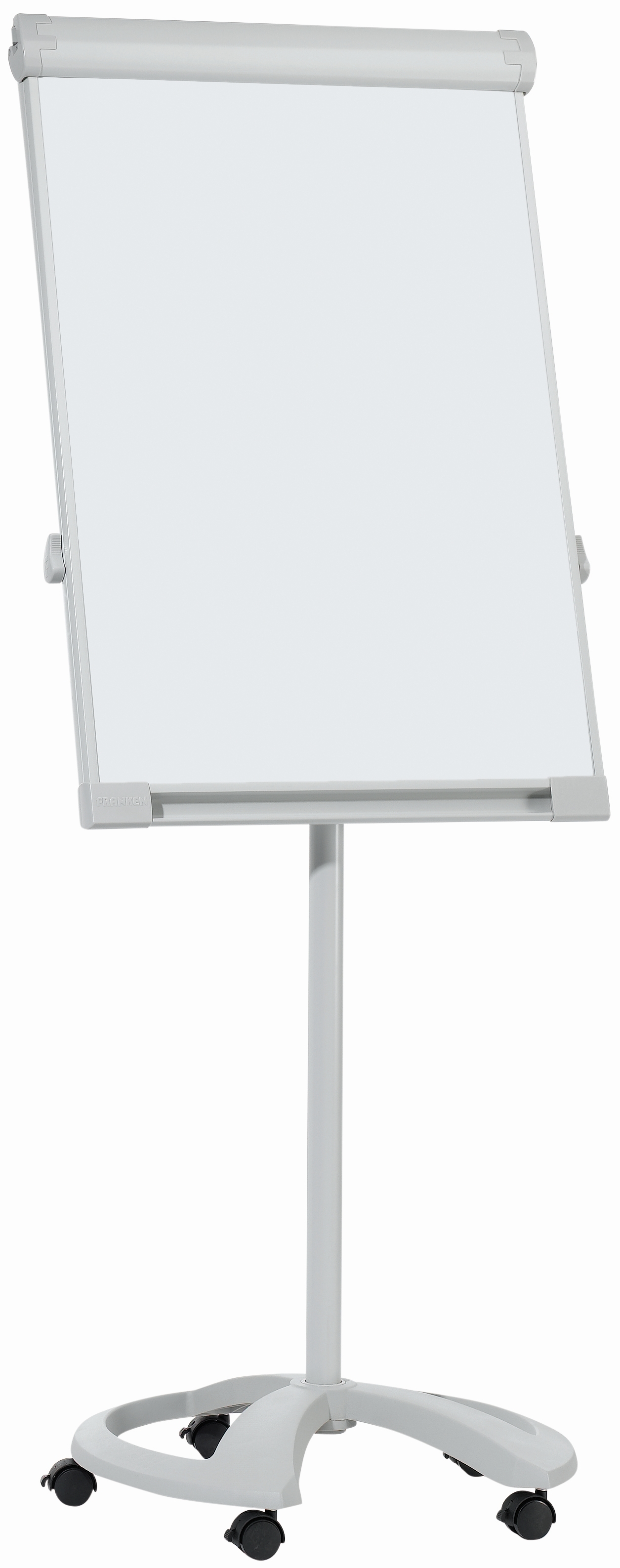 FRANKEN Flipchart Deluxe 67x95cm FC81 Mobil, hellgrau