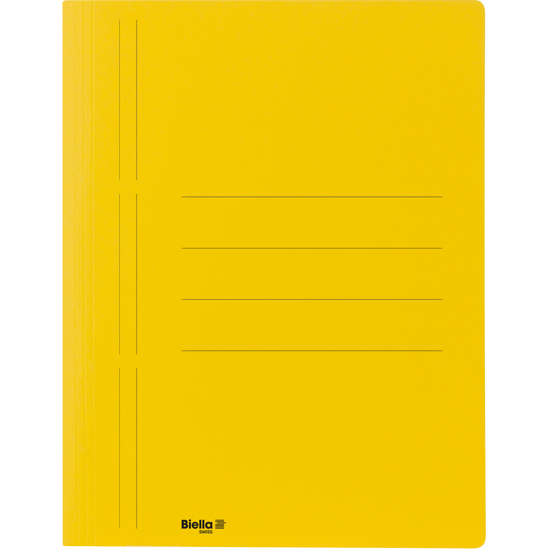 BIELLA Schnellhefter Recycolor 16643020U Spiralmechanik, gelb