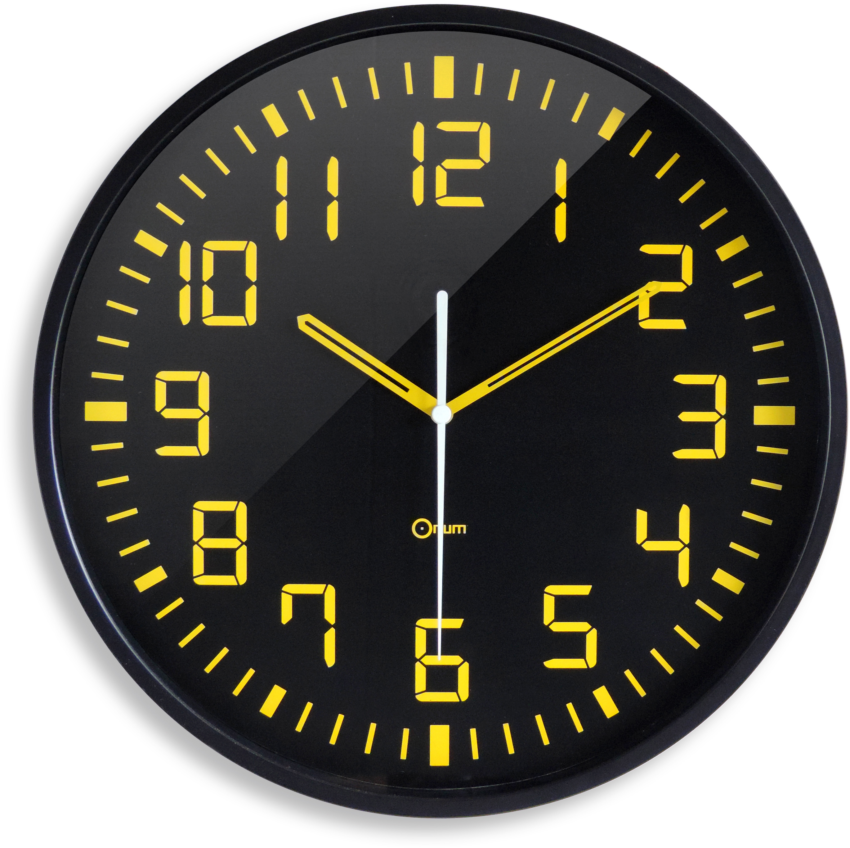 CEP Wanduhr 30cm 2110230011 schwarz, High Contrast