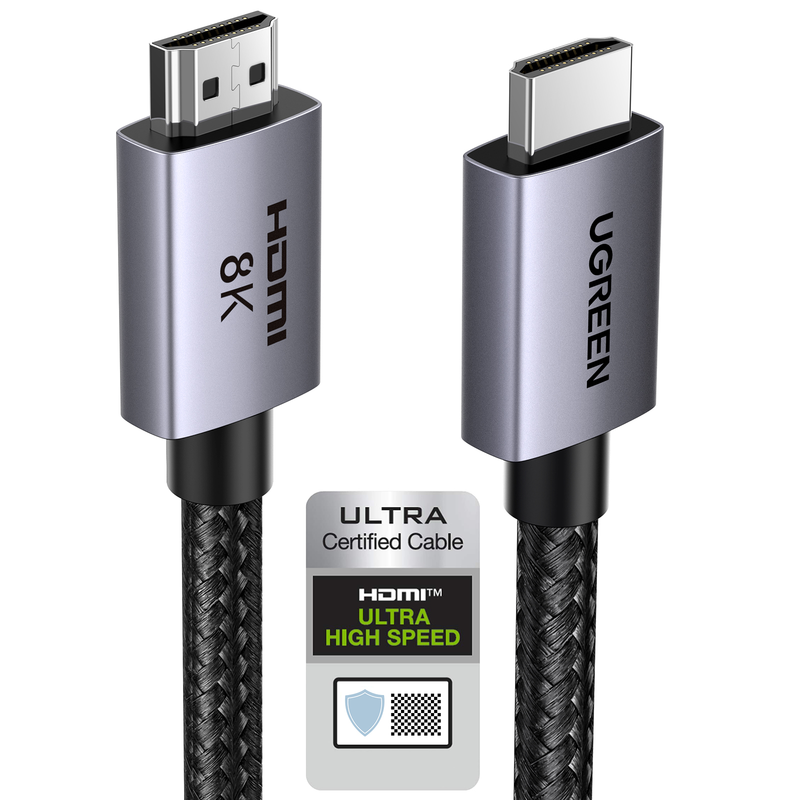 UGREEN Cable HDMI 8K 25908 Black, 1m