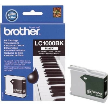 BROTHER Tintenpatrone schwarz LC-1000BK DCP-130C/MFC-240C 500 Seiten