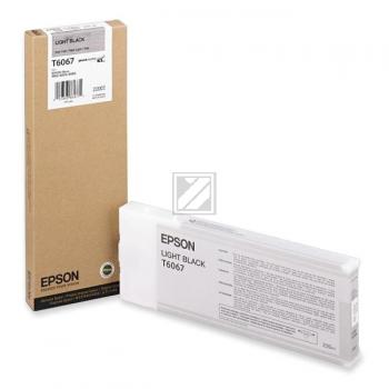 EPSON Tintenpatrone light black T606700 Stylus Pro 4880 220ml EPSON Tintenpatrone light black T606700 Stylus Pro 4880 220ml