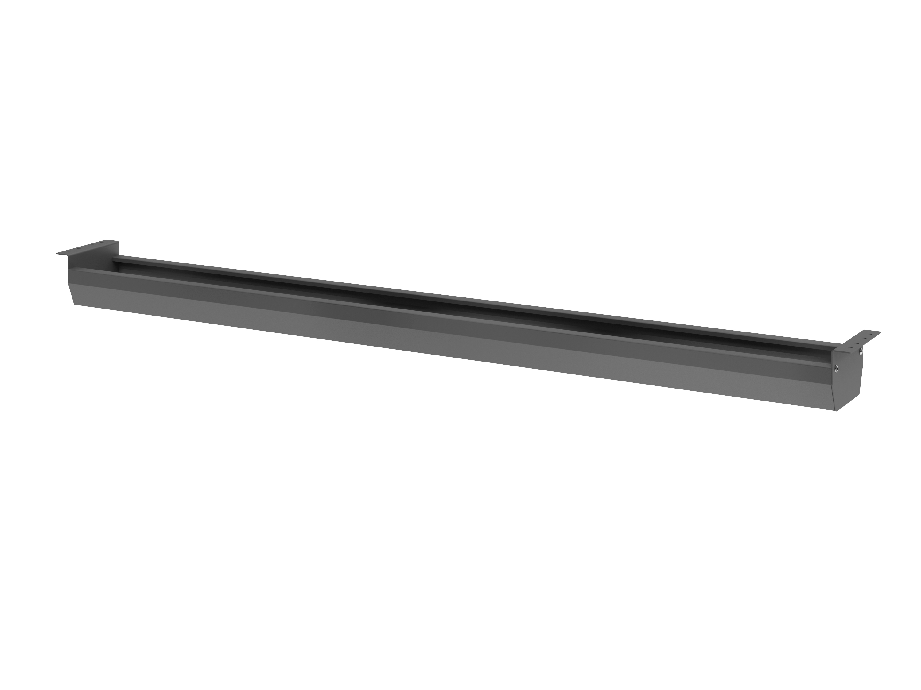 APOLLO Kabelwanne 146cm VCK18/G graphit, für 180-200cm Tisch